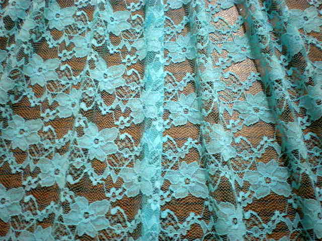 1.Lt. Blue Small Flower Lace